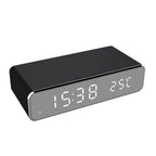 Réveil multifonction AstraLume ClockCharge avec chargeur sans fil