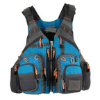 Colete de Pesca CastAway com 11 Bolsos para Atividades de Pesca