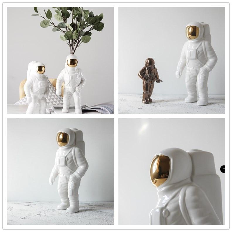 Vase AstroVoyage Orb Thème Céleste Espace Présentoir de Table