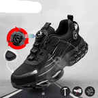 StratoStride Pro Men's Work Shoes With One-Hand PU Sole Change