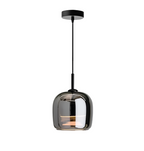 Arden Nordic Pendant Light With Smoky Glass For Kitchen Islands And Dining Areas