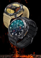 FortisX Titan Rugged Tactical Smartwatch With Extended Battery Life