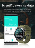 FortisX Titan Rugged Tactical Smartwatch With Extended Battery Life