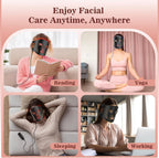 Glow Ritual – Hands-Free LED Light Therapy Mask for Radiant, Healthier-Looking Skin