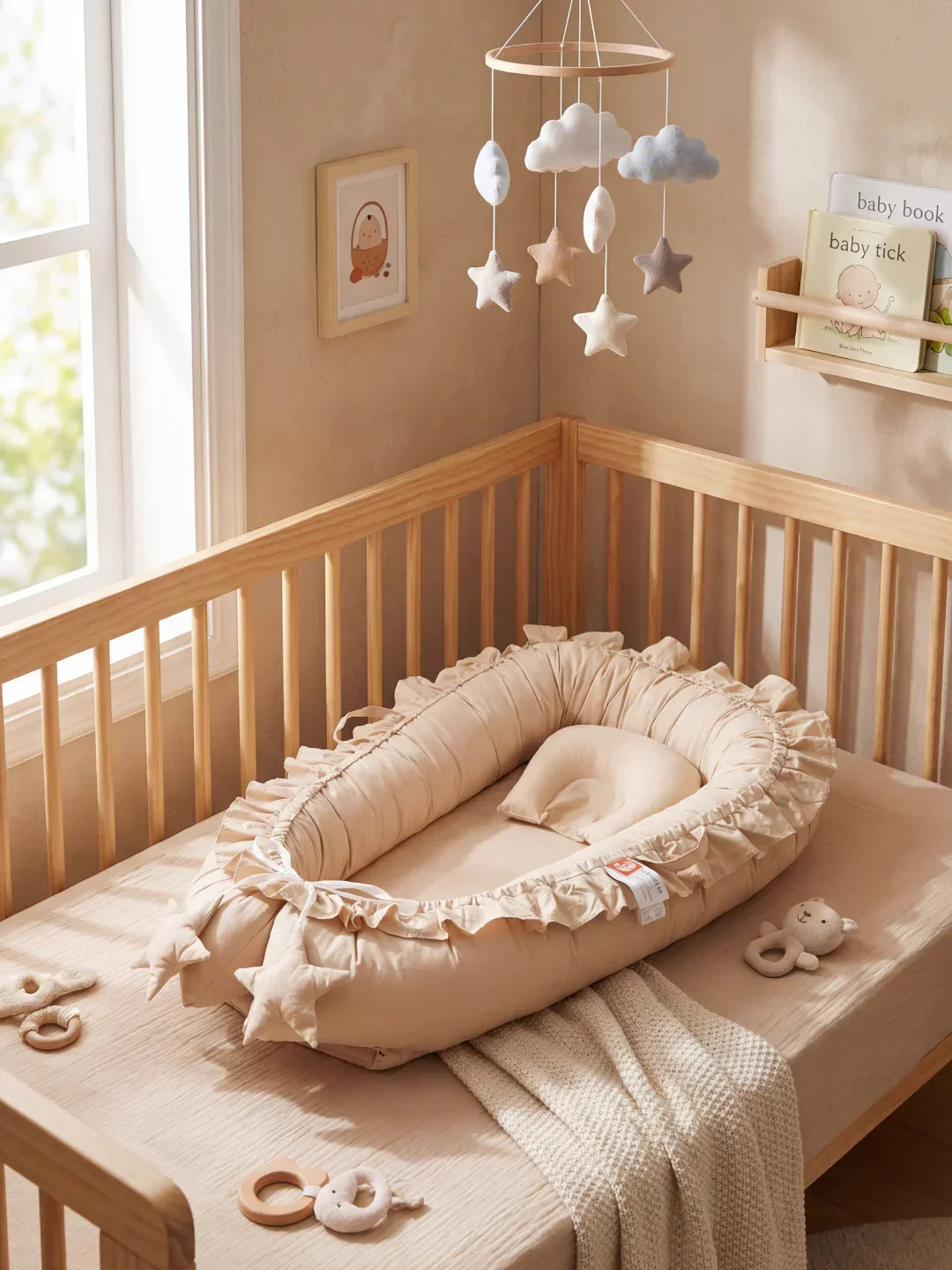 Calming Baby Transition Lounger for Better Sleep
