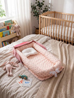 Åndbar Bomulds Babyrede Lænestol til Nyfødte  