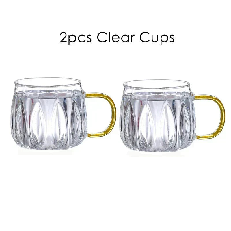 Set vintage de carafă și căni din sticlă Nova cu capac din oțel inoxidabil