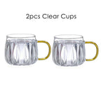 Set vintage de carafă și căni din sticlă Nova cu capac din oțel inoxidabil