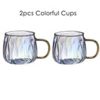 Set vintage de carafă și căni din sticlă Nova cu capac din oțel inoxidabil