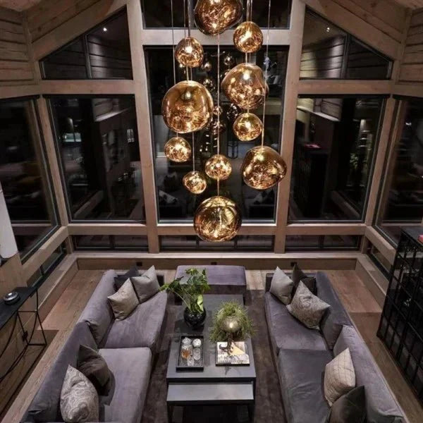 Lampada a Sospensione da Soffitto LumaMelt dal Design Moderno ed Elegante