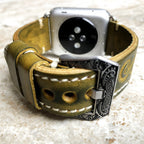 Sera håndgraveret læderrem til Apple Watch Ultra og andre modeller