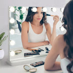 Hollywood Makeup Mirror With Dimmable LED Lighting For Flawless Looks