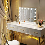 Hollywood Makeup Mirror With Dimmable LED Lighting For Flawless Looks