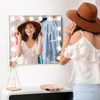 Hollywood Makeup Mirror With Dimmable LED Lighting For Flawless Looks