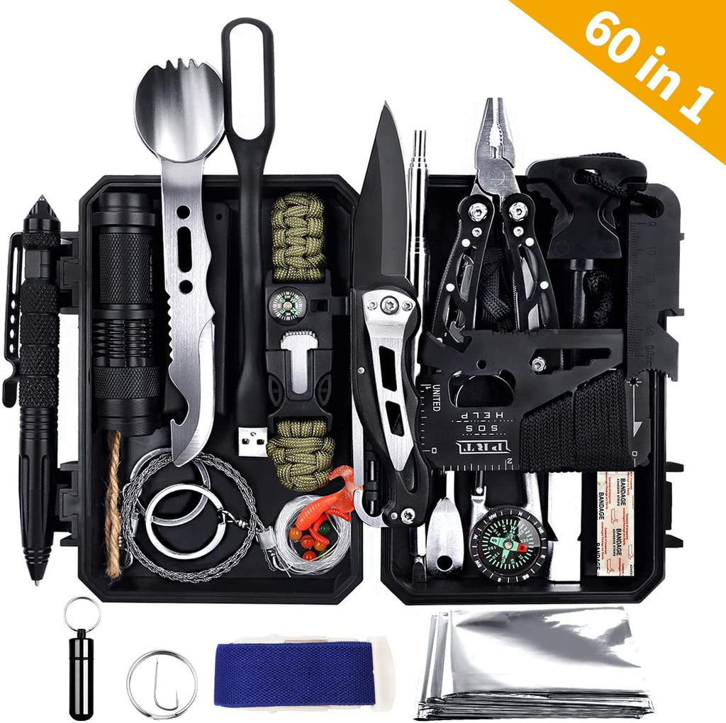 60-in-1 Emergency Kit for Disaster Panic: Be Ready in Seconds