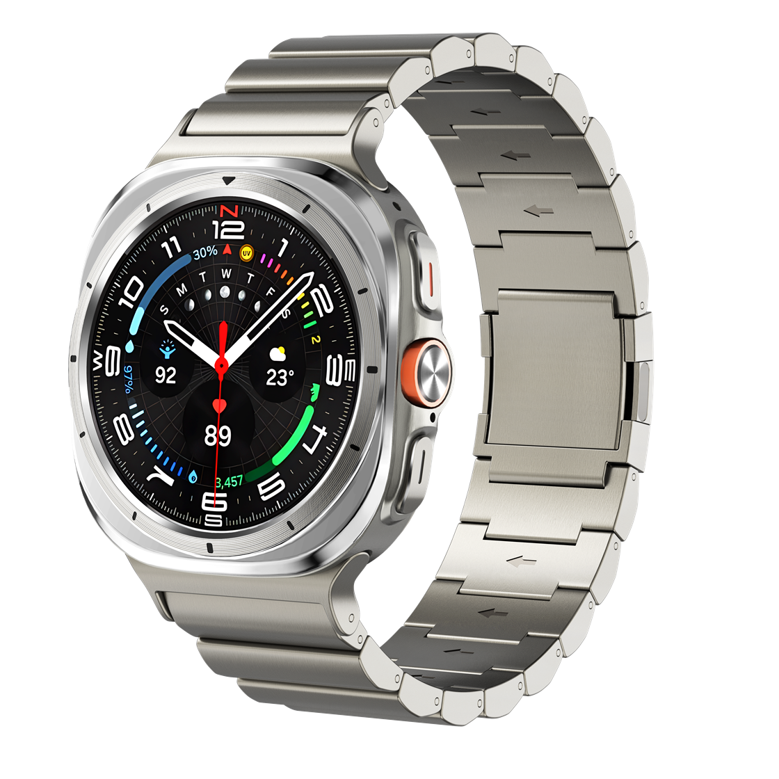 Vireo Titanium Band 2.0 Compatible With Samsung Watch Ultra Series