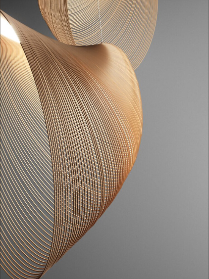 LumaBirch Birchwood Pendant Lamp In Cozy Living Spaces