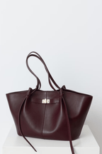 Borsa in pelle vegana per esperienza di shopping oversize