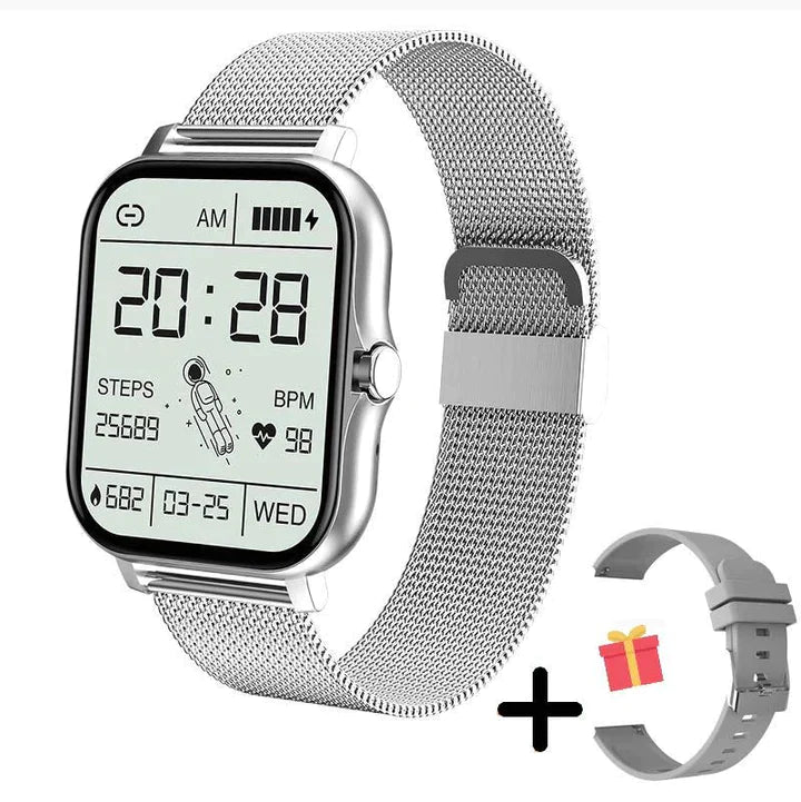 Smartwatch From NovaVel Luma For Women With Core Features And Sleek Look