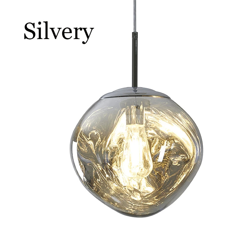 NovaLume Lava Glow LED Sarkıt Lamba Modern Oturma Odaları İçin