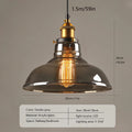 NovaGlass Vintage Pendant Light For Home Interiors And Living Spaces