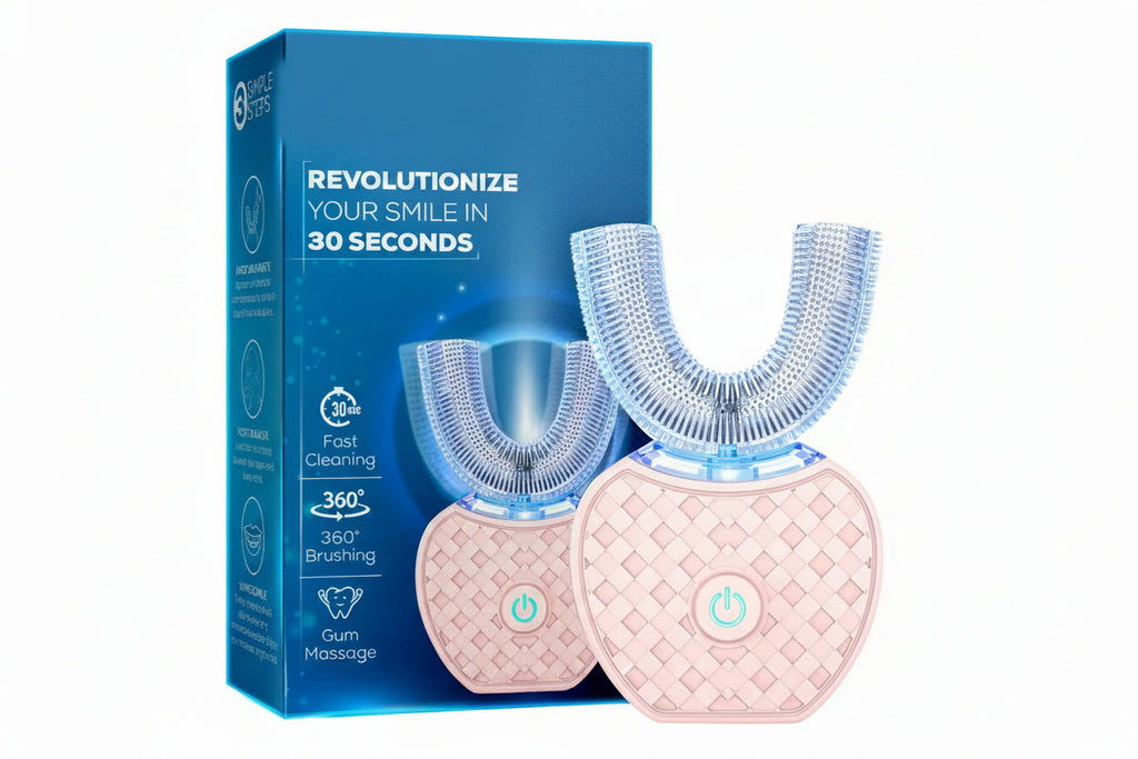 Automatic Full-Mouth Toothbrush for a 30-Second Clean and Daily Gum Care