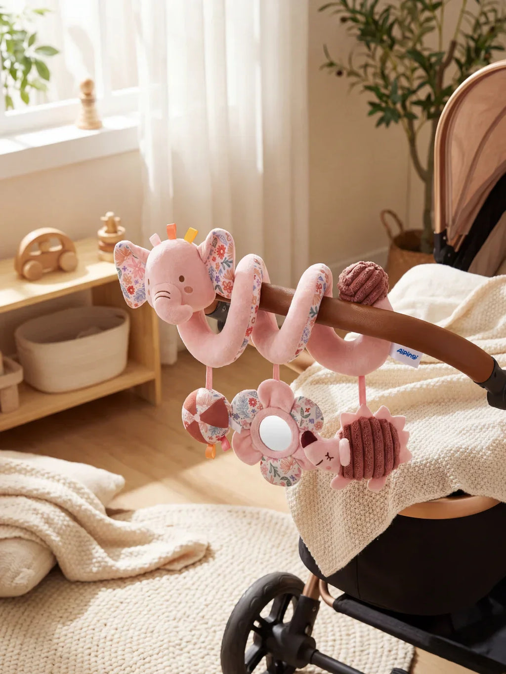 Sensory Wrap-Around Baby Bed Toy