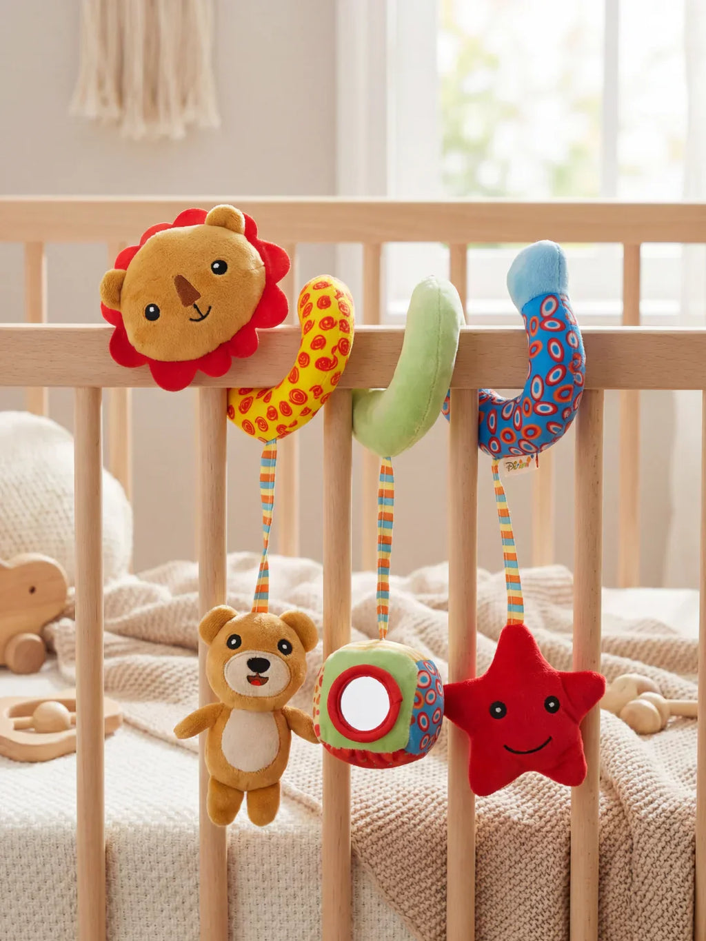 Vibrant Safari Sensory Activity Spiral