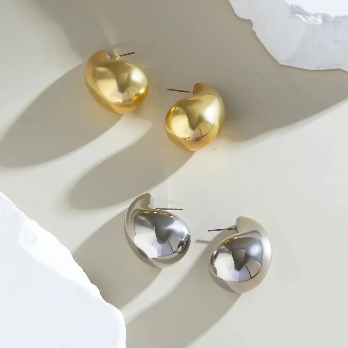 Statement Water Drop Earrings
