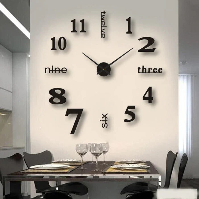 Modern Large Decorative Wall Clock