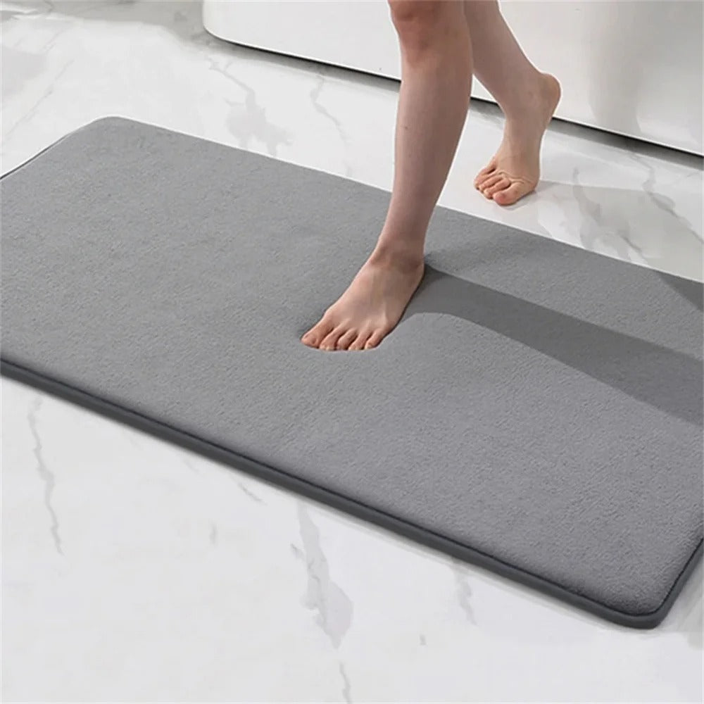 Nova Velvet Sneldrogende Absorberende Badmat Antislip Vloerkleed