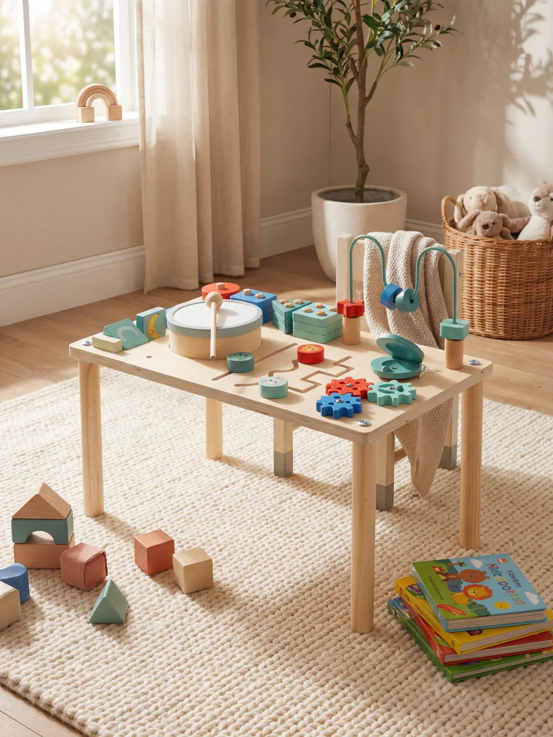 Interactive Activity Table for Learning and Play
