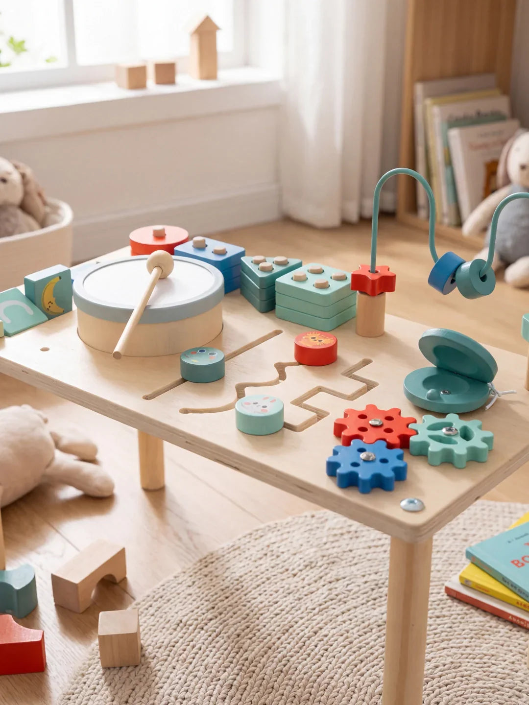 Interactive Activity Table for Learning and Play