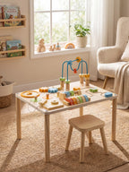 Educational Activity Table for Creative Play and Early Learning