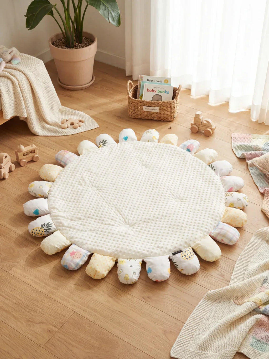 Soft Activity Mat for Playtime and Early Development