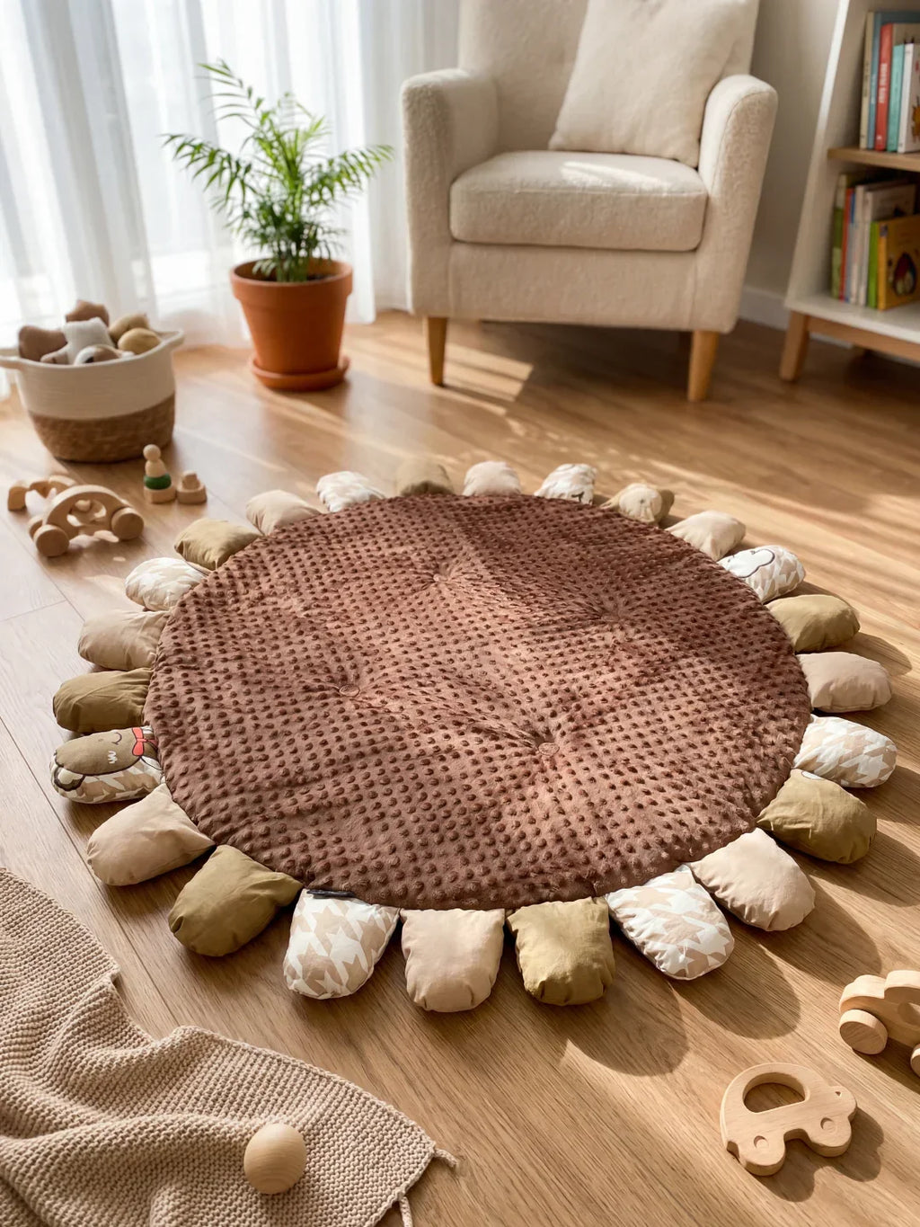 Soft Activity Mat for Playtime and Early Development