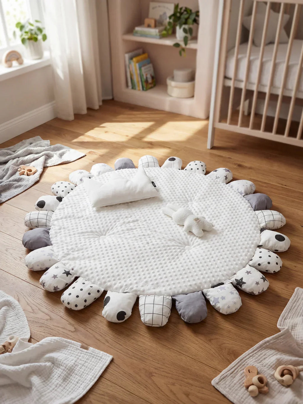 Soft Activity Mat for Playtime and Early Development