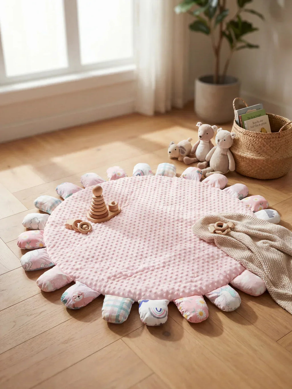 Soft Activity Mat for Playtime and Early Development