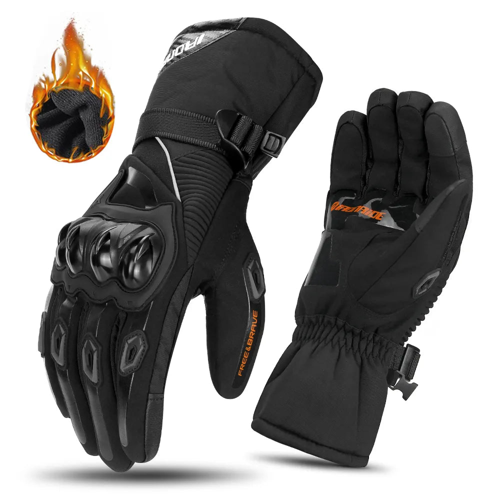 Guantes de Invierno PolarGuard Pro para Conducción con Aislamiento Impermeable