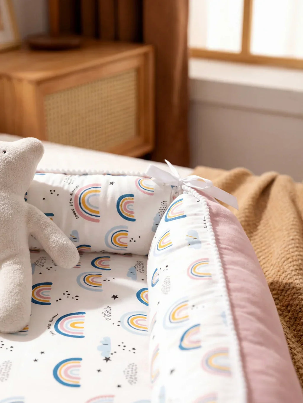 Extra-Long Baby Sleep Pod with Cervical Pillow