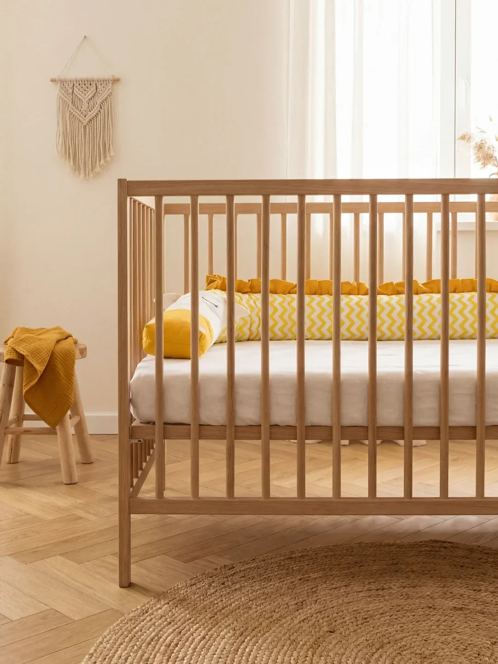 Premium Pure Cotton Zebra Baby Bed Bumper