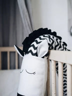 Premium Pure Cotton Zebra Baby Bed Bumper