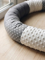 Premium Cotton and Velvet Baby Bed Bumper