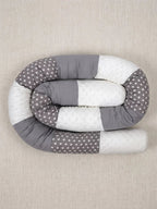 Premium Cotton and Velvet Baby Bed Bumper