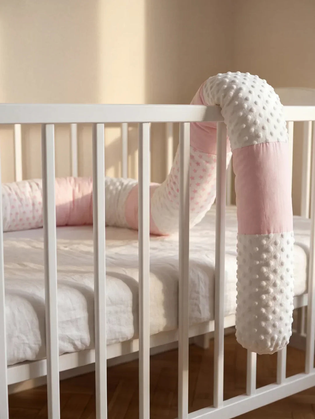 Premium Cotton and Velvet Baby Bed Bumper