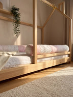 Premium Cotton and Velvet Baby Bed Bumper