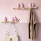 Liora Birds On Branch Resin Wall Coat Hook Decor Accent