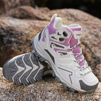 Trekaro Supportive Ankle-High Hiking Shoes With Non-Slip Soles