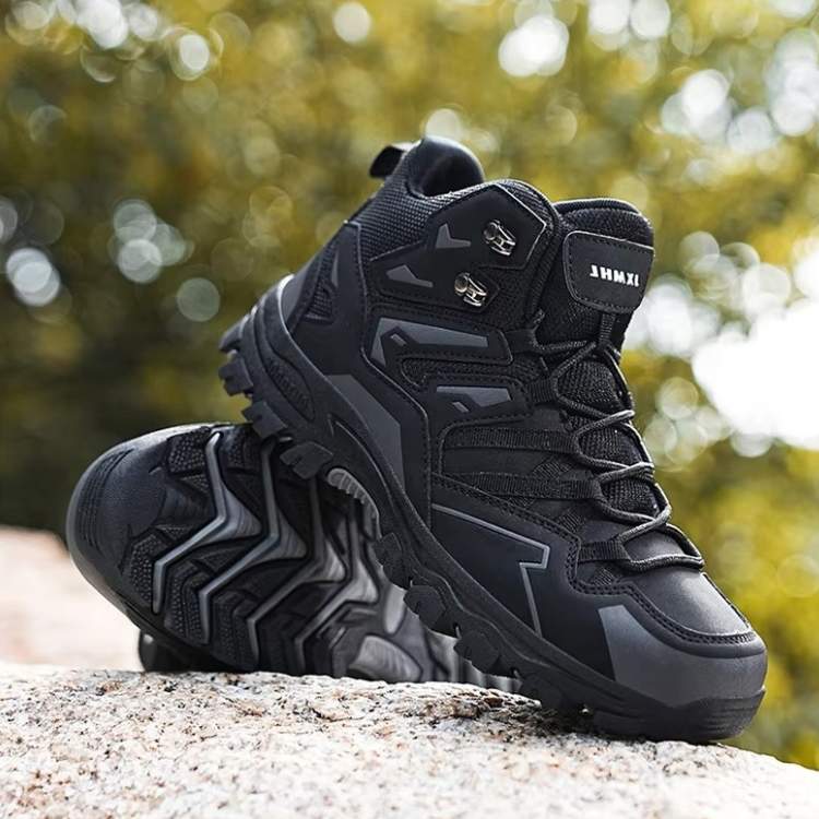 Trekaro Supportive Ankle-High Hiking Shoes With Non-Slip Soles