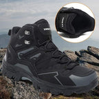 Trekaro Supportive Ankle-High Hiking Shoes With Non-Slip Soles